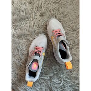 Nike Kids' Grade School Air Zoom Arcadia 2 Grey & Pink Shoes Size 1 Y